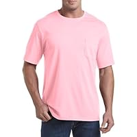 Harbor Bay by DXL Men's Big and Tall Sweat Resistant Pocket T-Shirt