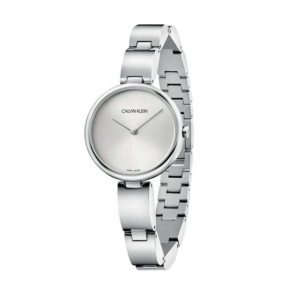 Calvin Klein Women's K9U23146 Wavy 32mm Silver Stainless Steel Watch