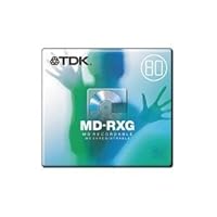 TDK MD-RXG 80 Minute Recordable Blank Mini Disc