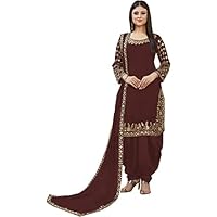 Punjabi Wedding Reception Wear Indian Designer Heavy Patiyala Dhoti Suit Pakistani Salwar Kameez Dress