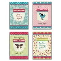 DaySpring Thinking of You - Inspirational Boxed Cards - Polka Dots - 60943,Multi Color