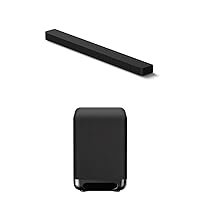 Sony BRAVIA Theater Bar 8 Sound Bar Surround Sound Home Theater (HT-A8000) SA-SW5 300W Wireless Subwoofer for HT-A9/A7000/A5000/A3000/S2000 and STR-AN1000,Black