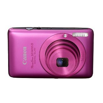 Canon PowerShot SD1400IS 14.1 MP Digital Camera with 4x Wide Angle Optical Image Stabilized Zoom and 2.7-Inch LCD (Pink)