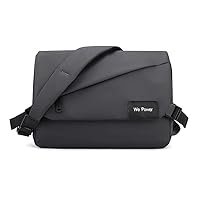 New men's simple crossbody bag Fashion single shoulder men's bag large capacity waterproof messenger bag Business briefcase