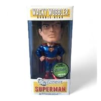 Funko Wacky Wobbler: DC Comics - LE240 Metallic Superman (Gemini Collectibles Exclusive)