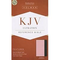The Holy Bible: King James Version Ultrathin Reference Bible, Pink/Brown, Leathertouch The Holy Bible: King James Version Ultrathin Reference Bible, Pink/Brown, Leathertouch Imitation Leather Paperback