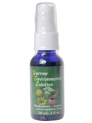 Flower Essence Services Yarrow Environmental Solution Spray, 1 Ounce