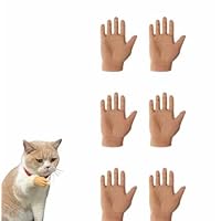 Mini Hands for Cats, Tiny Hands for Cats, Finger Puppets, Hands for Cats, Interactive Cat Toy, Cat Mini Hands, Funny Cat Finger, Tiny Hands for Cats, Universal for Cats and Dogs (C)