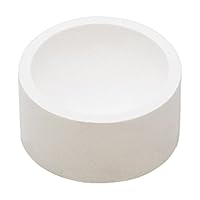 8 Oz High Temperature Ceramic-Fused Silica Crucible Dish Cup Melt Cast Refine Platinum Scrap Metal Jewelry