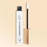 Forever Brow Eyebrow Growth Serum, For Thicker, Bushier & Full-Arch Luscious Brows, Clean Plant-Based, Organic Provitamin B5, Vitamin E & Castor Seed Oil Formula, 0.27 FlOz (Brow)