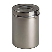 Graham-Field 3233-2 Grafco Stainless Steel Dressing Jar with Lid, Small, 1/2 qt Capacity