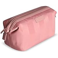 Small Makeup Bag, Makeup Pouch, Washing Bag Waterproof Cosmetic Bag Female Storage Bag, Travel Cosmetic Organizer for Women and Girls Multifunctional Pocket (Color : A)