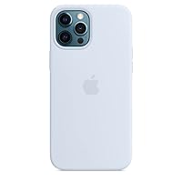 Silicone Case Compatible with 2020 iPhone 12 Pro Max 6.7'' (Cloud Blue .)
