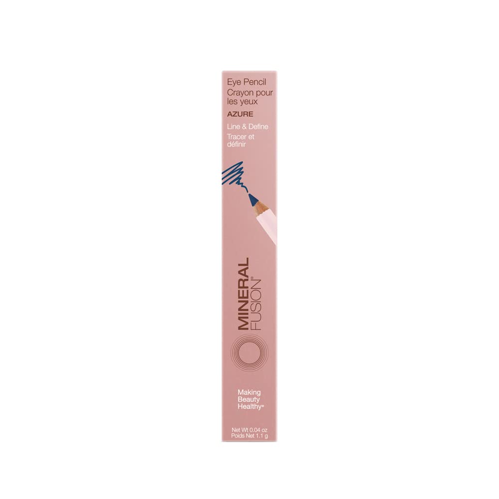Mineral Fusion Eye Pencil, Azure, 0.04 Oz (Packaging May Vary)