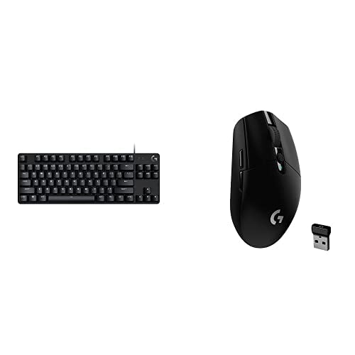 Logitech G413 TKL SE Mechanical Gaming Keyboard & Logitech G305 Lightspeed Wireless Gaming Mouse