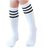Knee High Tube Socks for Boys, Girls, Baby, Toddler & Child 3,4 Pairs