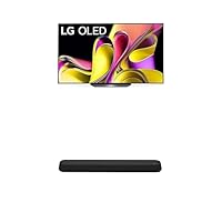 LG B3 Series 65-Inch Class OLED Smart TV OLED65B3PUA, 2023 - AI-Powered 4K TV, Alexa Built-in Eclair SE6S 3.0 ch All-in-One Design Sound Bar with Dolby Atmos