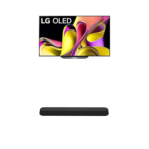 LG B3 Series 65-Inch Class OLED Smart TV OLED65B3PUA, 2023 - AI-Powered 4K TV, Alexa Built-in Eclair SE6S 3.0 ch All-in-One Design Sound Bar with Dolby Atmos