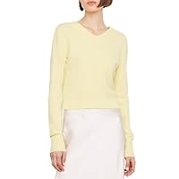 Vince Women's Cropped V Nk Pullover