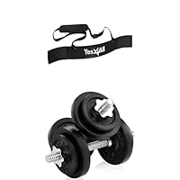 Yes4All Arm Blaster for Biceps & Triceps Dumbbells, 2-Layers Neck Cushion Bicep Curl Support Isolator for Body Building, Strength Training, and Muscle Gain