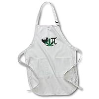 3dRose Marijuanna Funny - Chicken Pot Pie - Aprons (apr-381949)