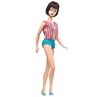 My Favorite Barbie Doll 1965 with Lifelike Bendable Legs Brunette