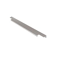 Hickory Hardware 2 Pack Solid Core Kitchen Cabinet Pulls, Luxury Cabinet Handles, Hardware for Doors & Dresser Drawers, 13-3/8 Inch Hole Center, Aluminum, Austere Collection