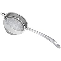 Stainless Steel Indian Tea Strainer Chai Chalni coffee Filter Coffee Strainer juice filter liquid strainer-set of 1