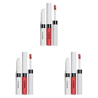 Outlast All-Day Lip Color With Topcoat, Red Hot (Pack of 3)