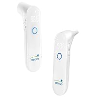 Innovo Medical Digital Touchless Forehead Thermometer and Digital Inner Ear Thermometer Bundle