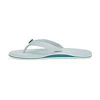 Hari Mari Dunes - Women's Premium Rubber Flip Flops - Non-Slip Comfortable Walking Sandals - Water-Resistant - Memory Foam Straps and Arch Support