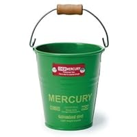 Mercury Tin Mini Bucket, Green (MEBUMBGR) Outdoor Camping Accessories