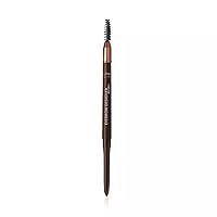 MAGIC FINISH Eyebrow Designer Brown - 4-in-1 eyebrow pencil with rotating mine & spiral brush, perfect shape & fullness thanks to powdery texture, optimal brow arch, eye make-up, 0.01 Oz