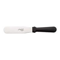 Ateco Ultra Straight Spatula with 6 by 1.5-Inch Stainless Steel Blade, Plastic Handle, Dishwasher Safe, Silver
