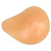 Artificial Symmetrical Breast Form Post Mastectomy Breast Prosthesis Right Spiral Shape Breasts Only One Piece