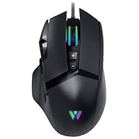Wizard MK21C3 Wired Multi-Functional Gaming Mouse, 9 Buttons, 4000DPI
