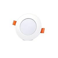 Integrated Die Casting Embedded LED30W No Flash Frequency Living Room Aisle Lighting Ceiling Light Downlight Anti-Glare Ceiling Light Building Conference Hall Lighting Ceiling Light Fittings (
