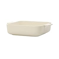 Clever Cooking Square Baking Dish, 8.25 x 8.25 in, White