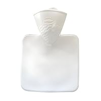 Travel Size Ivory Hot Water Bottle - Made in Germany