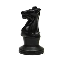 WE Games Replacement Tournament Staunton Chess Piece - Dark Knight