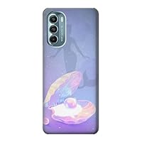 R3823 Beauty Pearl Mermaid Case Cover for Motorola Moto G Stylus 5G (2022)