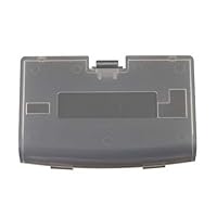 OSTENT Battery Door Cover Repair Replacement for Nintendo Gameboy Advance GBA Console - Color Clear