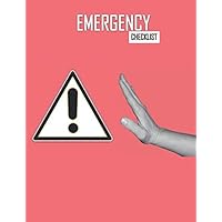 EMERGENCY checklist: check List for dangerous events /Diseases,Virus spread,natural disasters,hurricanes,earthquakes..,large checklist pad helps you ... word game space To enjoy your time at home. EMERGENCY checklist: check List for dangerous events /Diseases,Virus spread,natural disasters,hurricanes,earthquakes..,large checklist pad helps you ... word game space To enjoy your time at home. Paperback