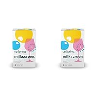 Upspring Milkscreen Test Strips to Detect Alcohol in Breast Milk - at-Home Test for Breastfeeding Moms, Simple Breast Milk Alcohol Dip Test with Accurate Results in 2 Minutes, 8 Test Strips(Pack of 2)