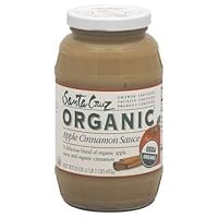Santa Cruz Organic Applesauce, Og, Cinnamon, 23-Ounce (Pack of 6)