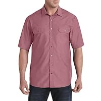 DXL Synrgy Men's Big and Tall Double-Pocket Sport Shirt