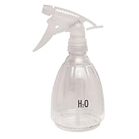 Diane Spray Bottle, 16oz, 1ea Clear H2O Printed on Bottle