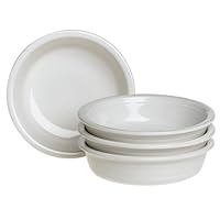 Fiesta White 851 19-Ounce Medium Bowls, Set of 4