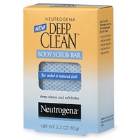 Neutrogena Deep Clean Body Scrub Bar, 3.3 Ounce