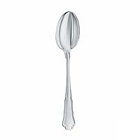 925 Sterling Silver Tea Spoon - Silver Jewelry Gift Spoons - Elegant Silver Tea Spoon - Engraveable Plain Barocco Design 27 g